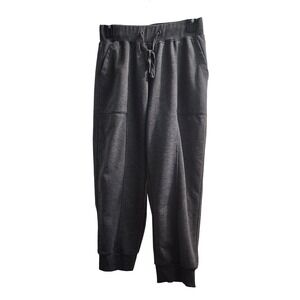 DYCE‎ ACTIVE Womens Medium Gray Athleisure Joggers Sweatpants Lounge Pants